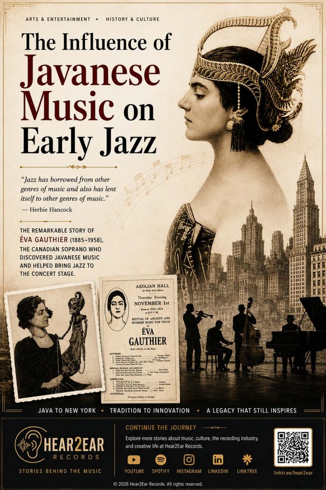 The Influence of Javanese Music on Early Jazz, Hear2Ear Journal cover
