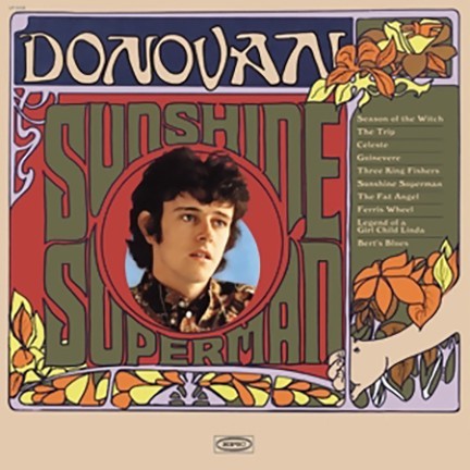 Donovan's Sunshine Superman album cover.